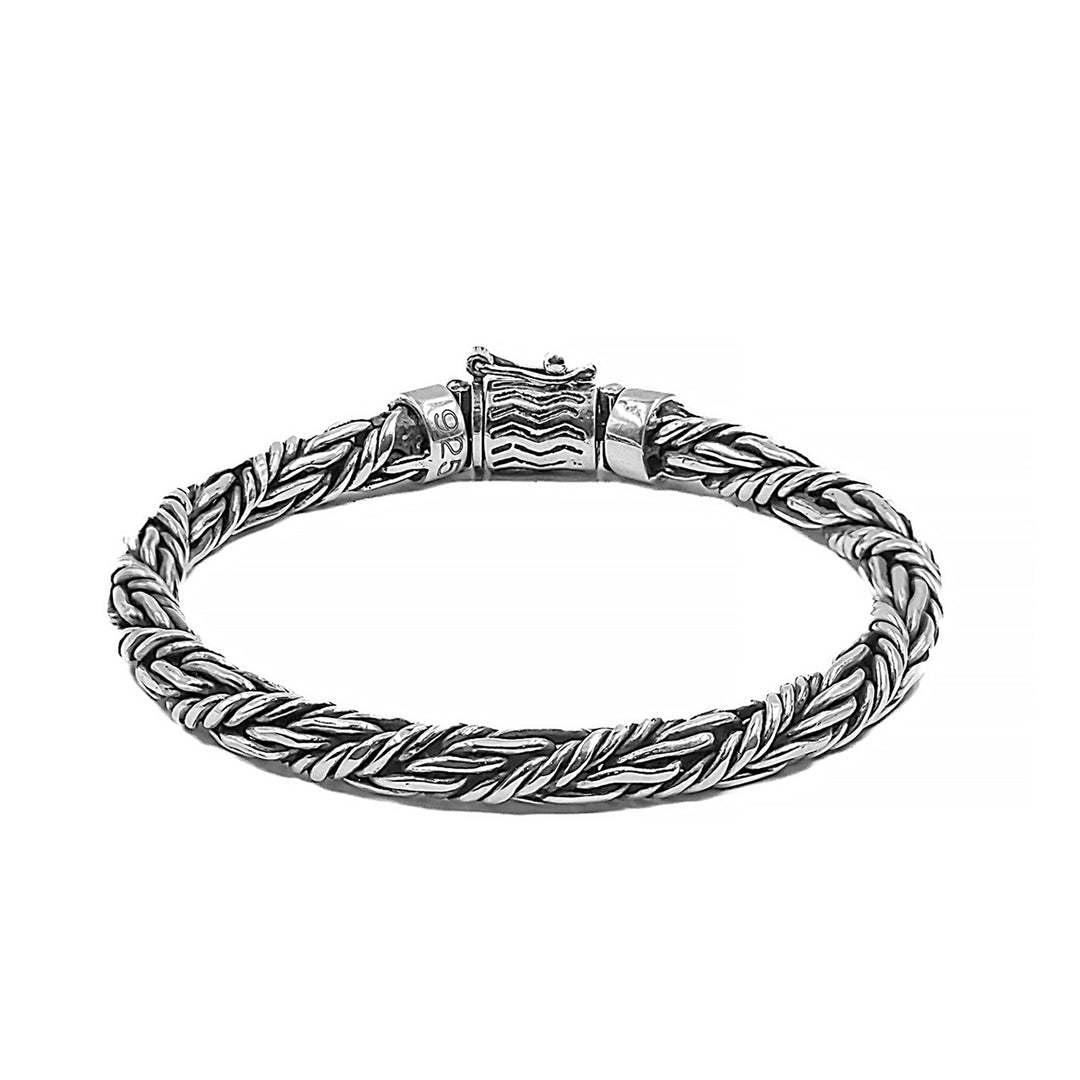 Twine - Oxidized Sterling Silver Men&
