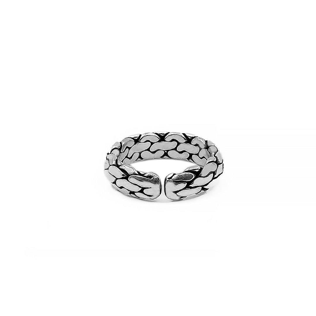 The Helix Weave - Sterling Silver Men&
