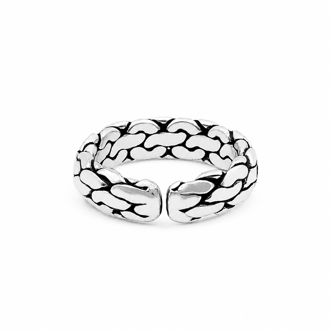 The Helix Weave - Sterling Silver Men&