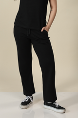 Carbon Tree Women's Tencel Ribbed Lounge Pants