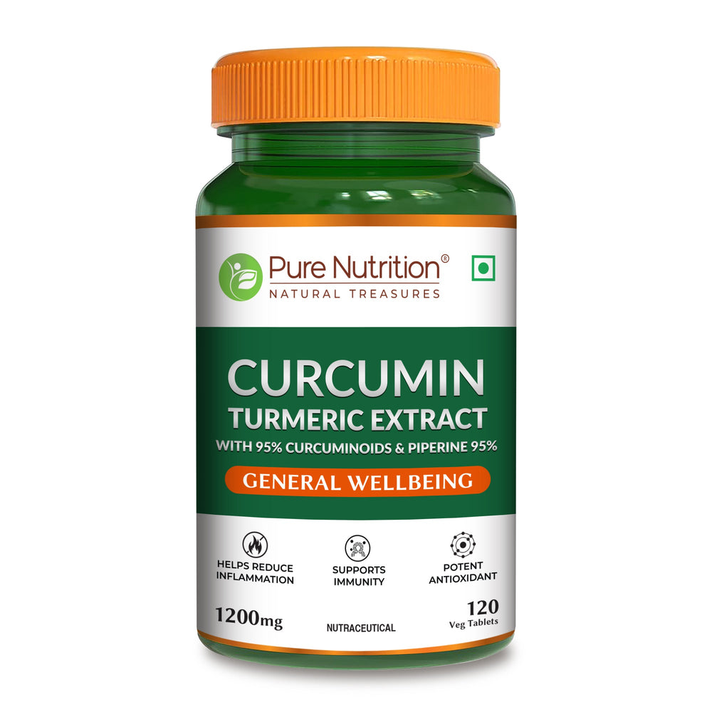 Curcumin Turmeric Extract 95% Curcuminoids & Piperine | 120 Tablets