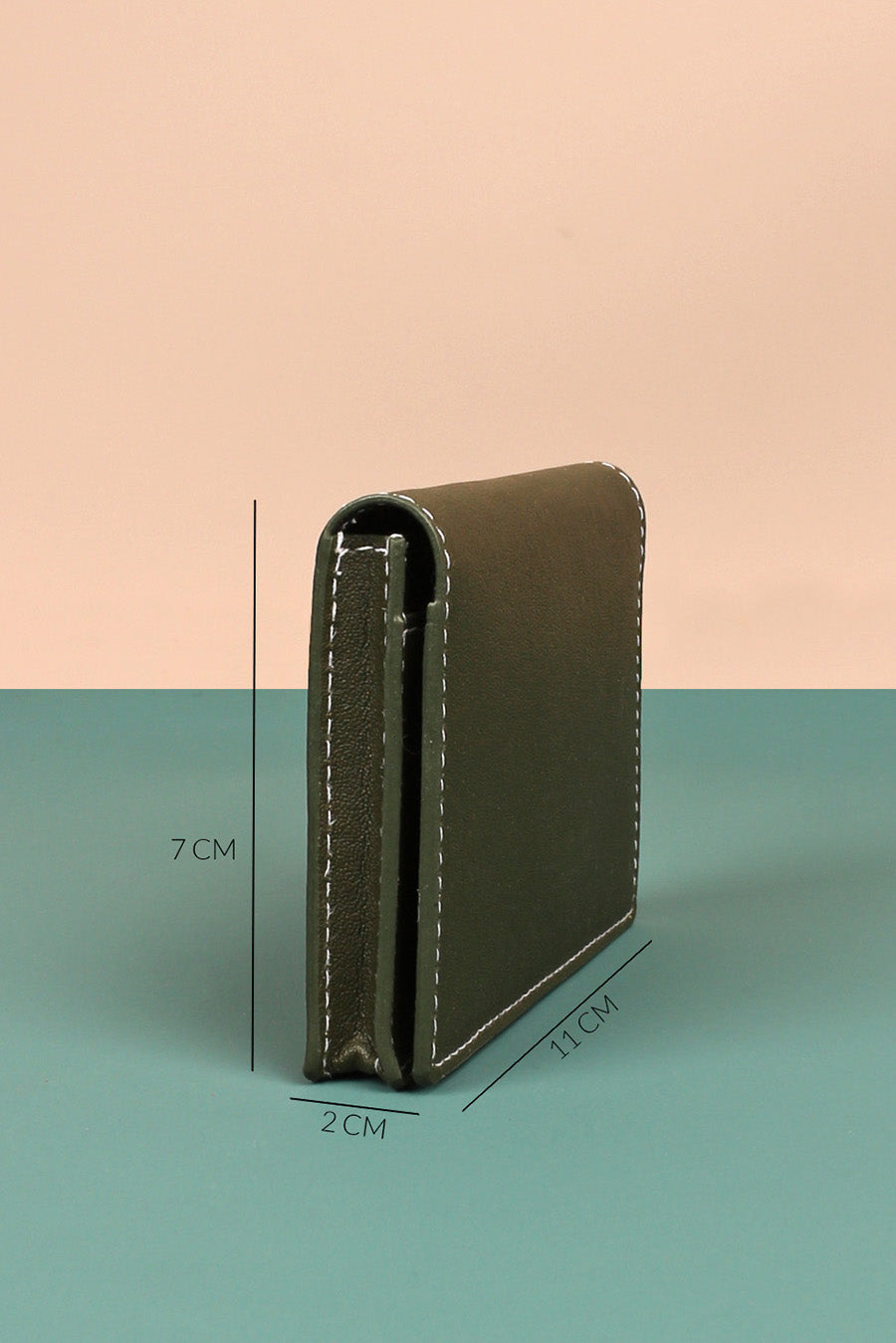 The House Of Ganges Beth Vegan Leather Mini Wallet