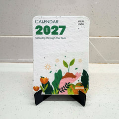 Growing Through the Year - Plantable Calendar (A6)