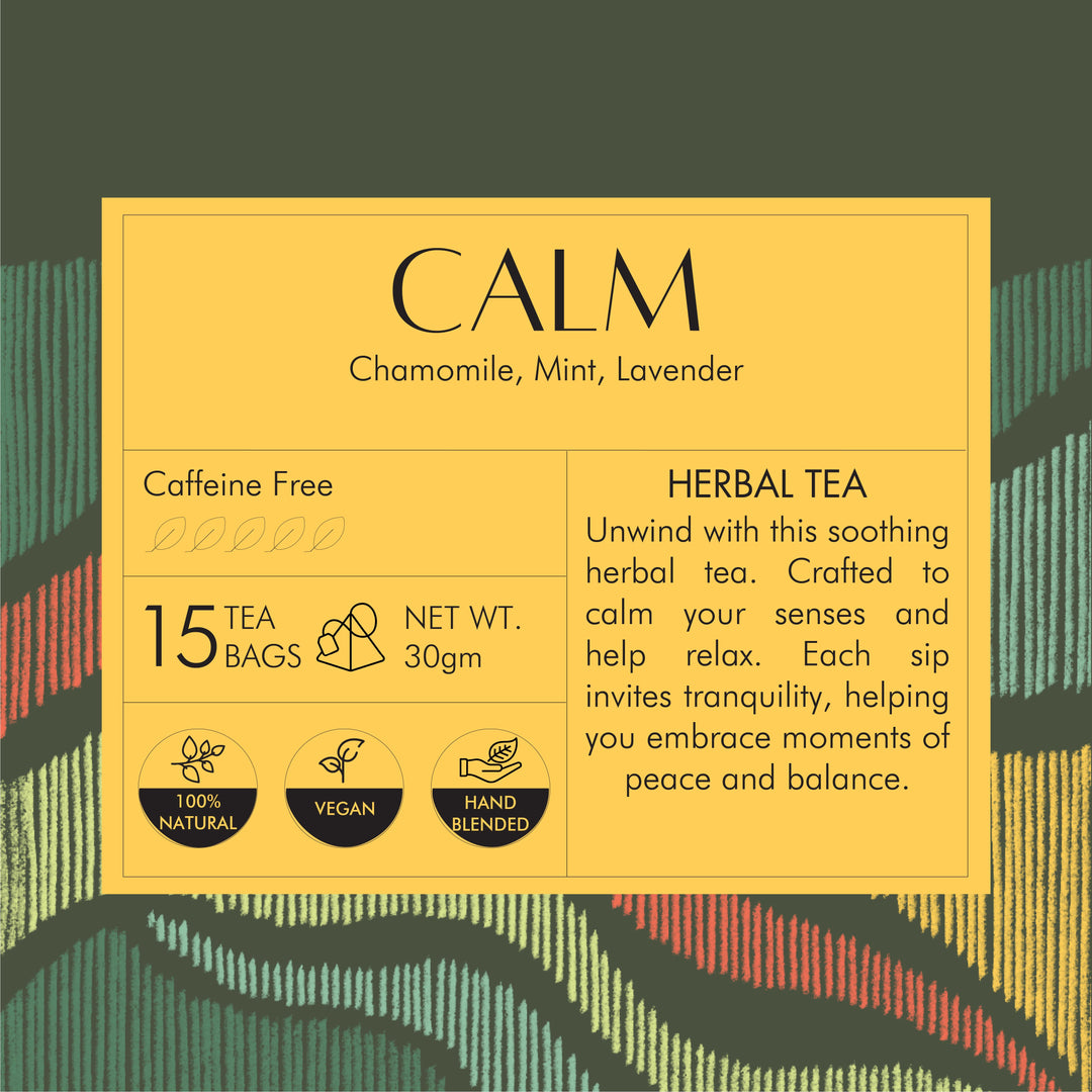 Chamomile Tea Bags | Herbal Tea - 15 Count