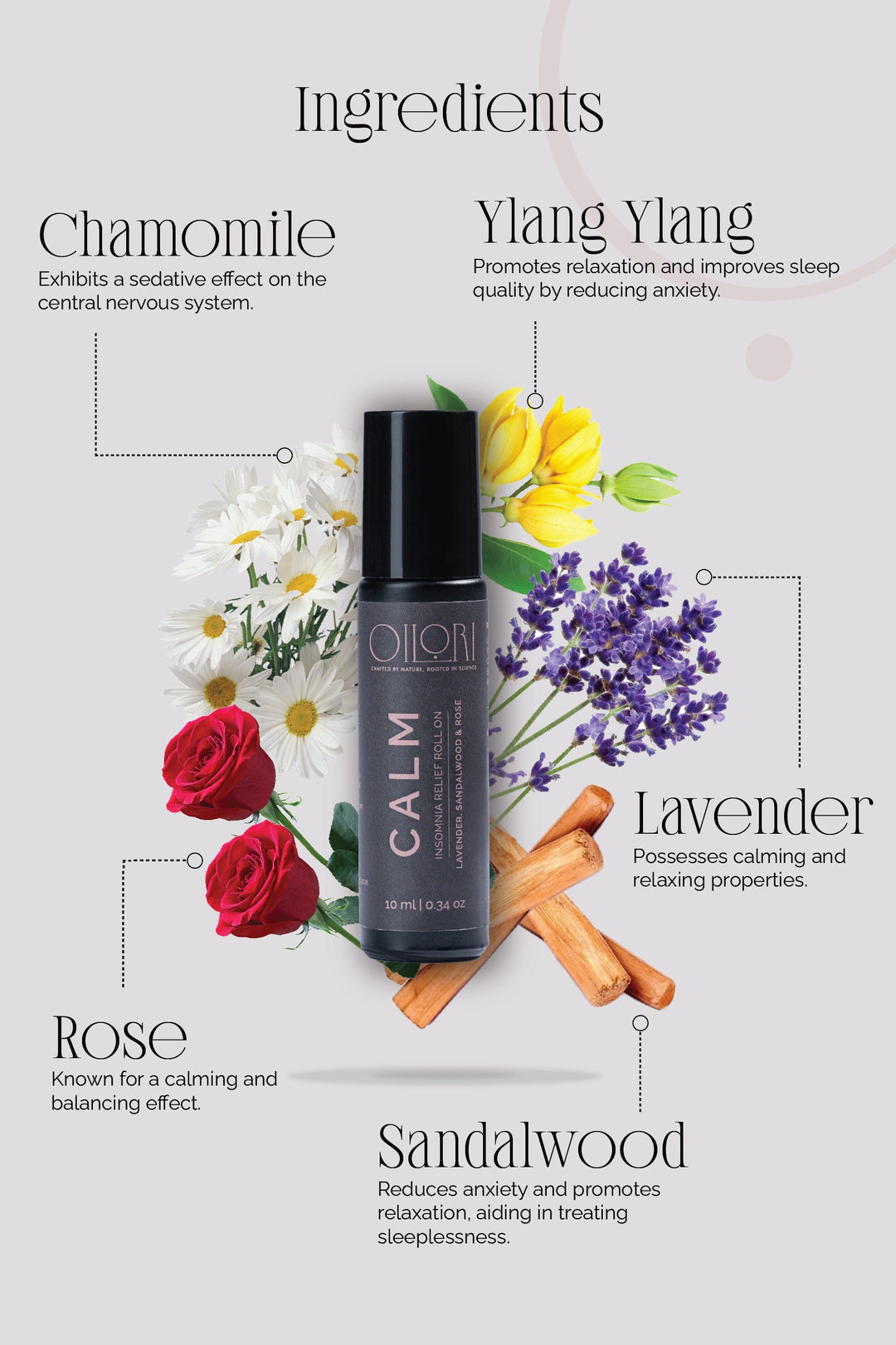 Calm - Insomnia Relief Roll On  - 10 ml