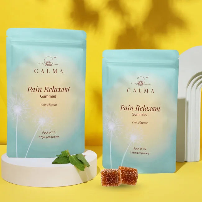 Calma Pain Relaxant Gummies | Doctor-Prescribed 135mg Vijaya Extract for Muscle, Joint & Tension Relief | Strongest Formula | Cola Flavour