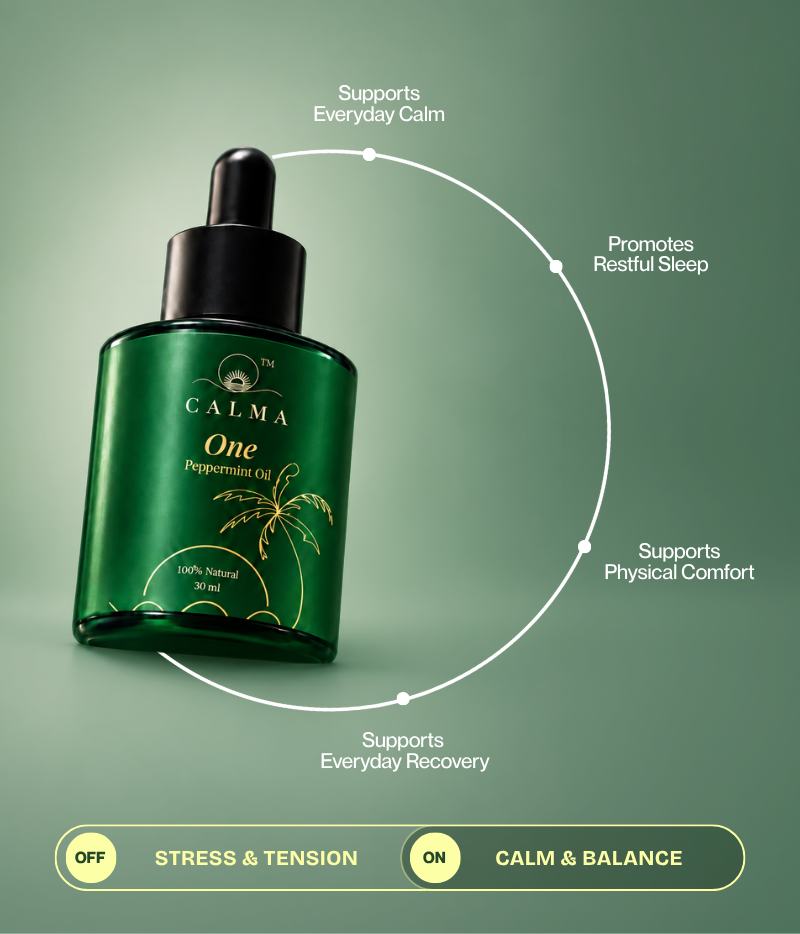 Calma One CBD Oil + Anti-Anxiety Gummies Combo | Vijaya Extract for Stress & Relaxation Support