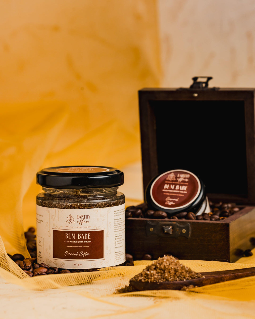 Earthy Affair Caramel Coffee Bum Babe