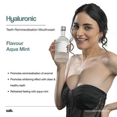 Hyaluronic re-mineralizing mouthwash (330ml)
