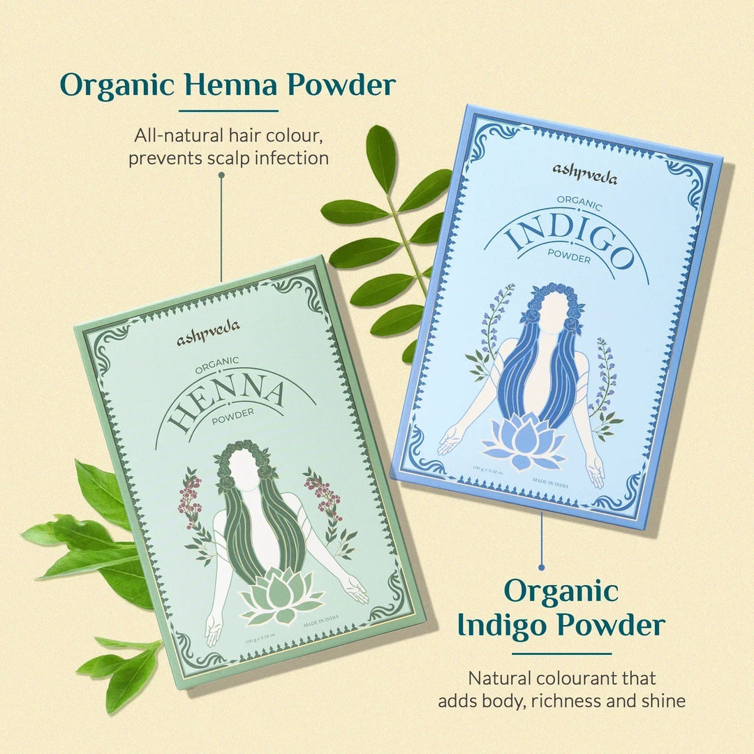 Organic Henna + Indigo Combo