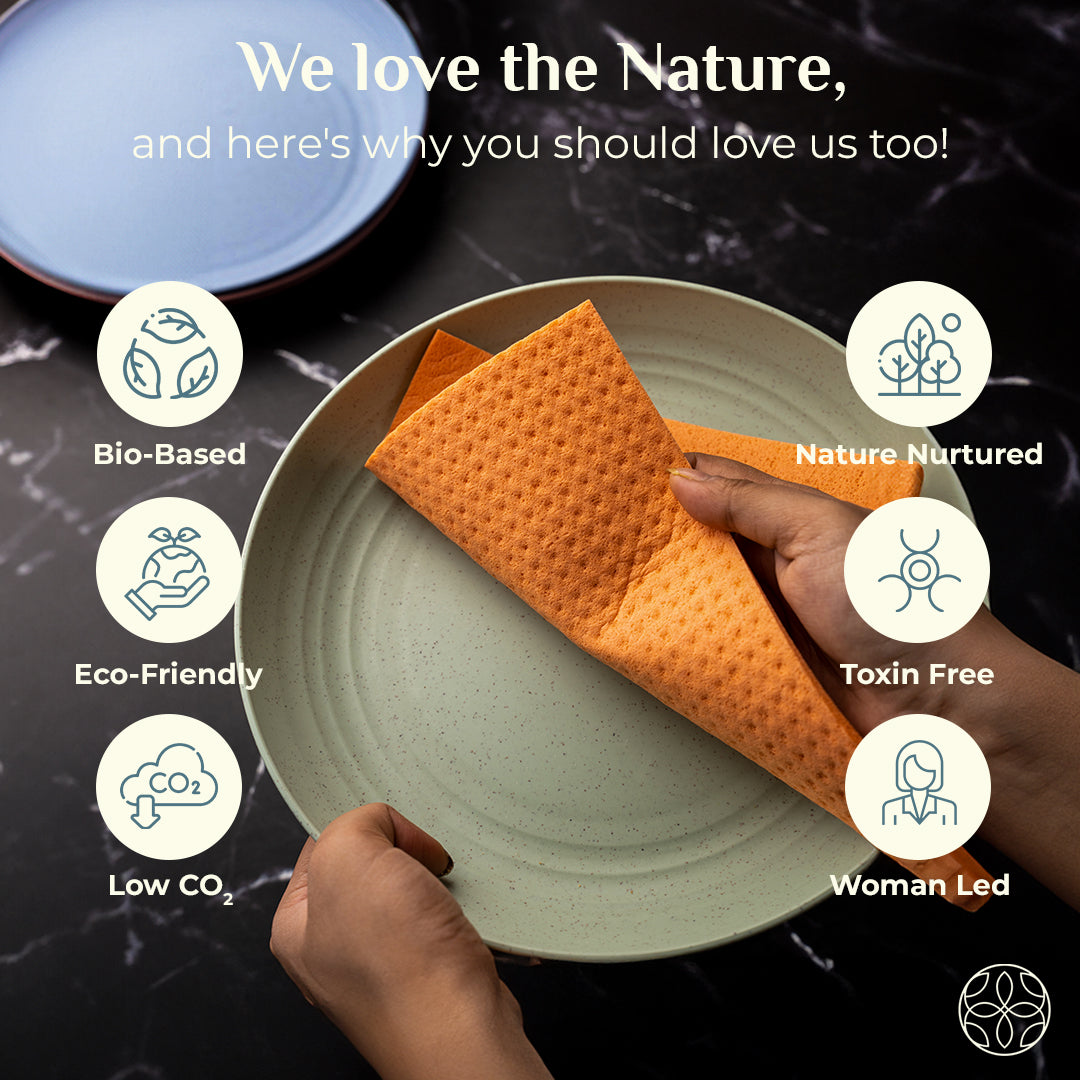 Cellulose Sponge Cleaning Wipes3