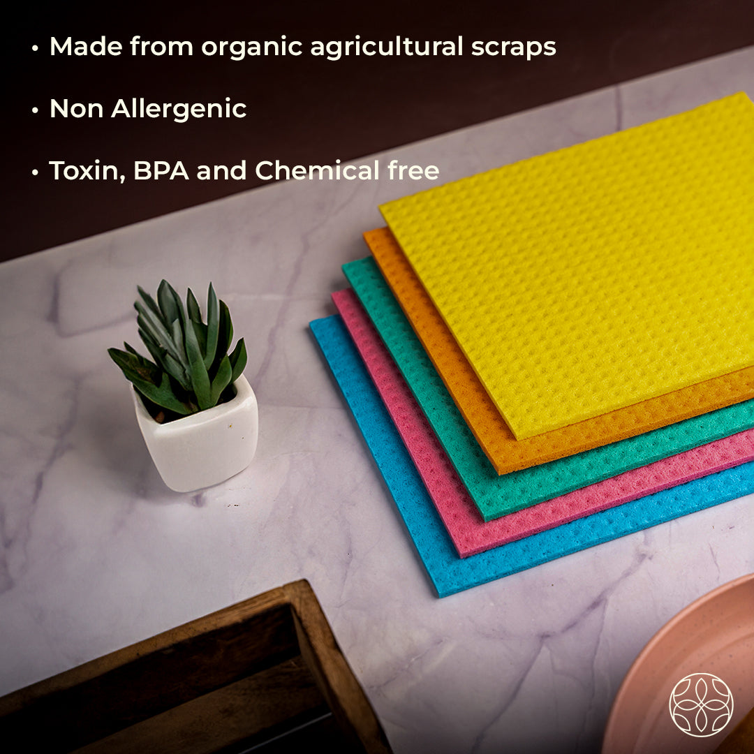 Cellulose Sponge Cleaning Wipes4