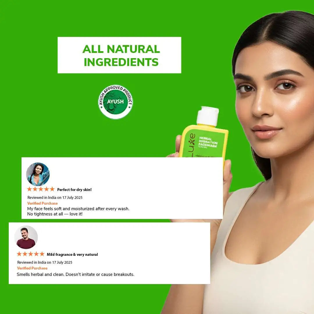 Herbal Hydration Face Wash | Oil & Acne Control