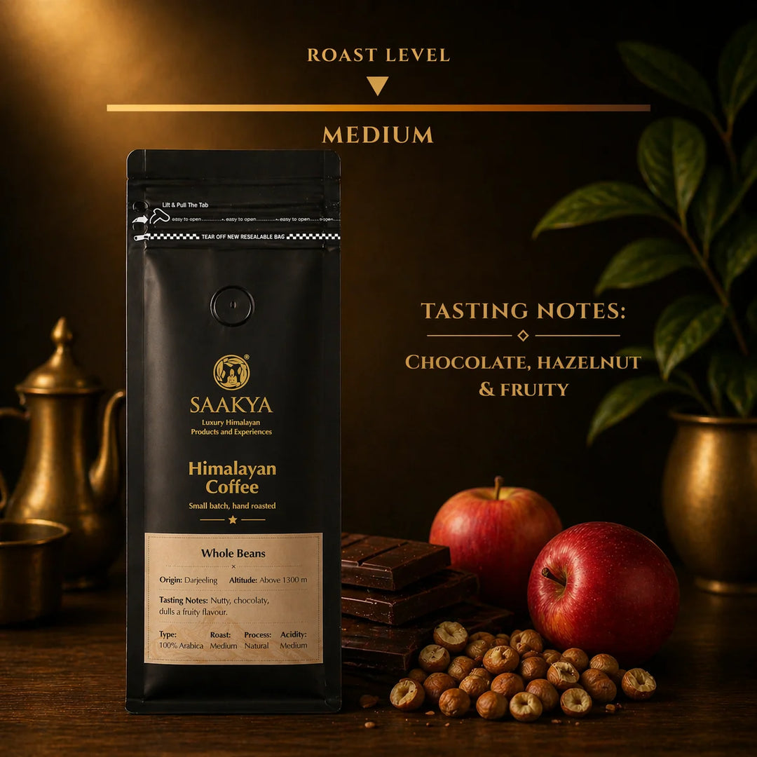 Saakya Himalayan Coffee | Darjeeling Medium Roast | 250g