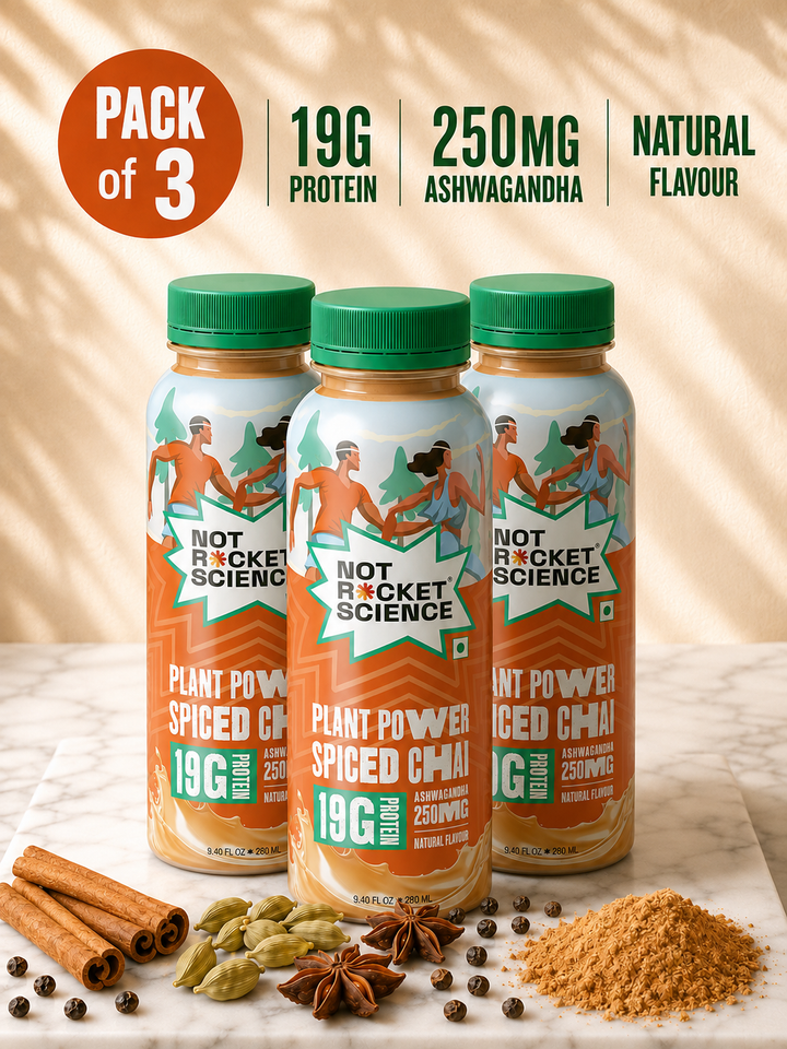 Not Rocket Science Spiced Chai Plant Protein Shake | Vegan Protein