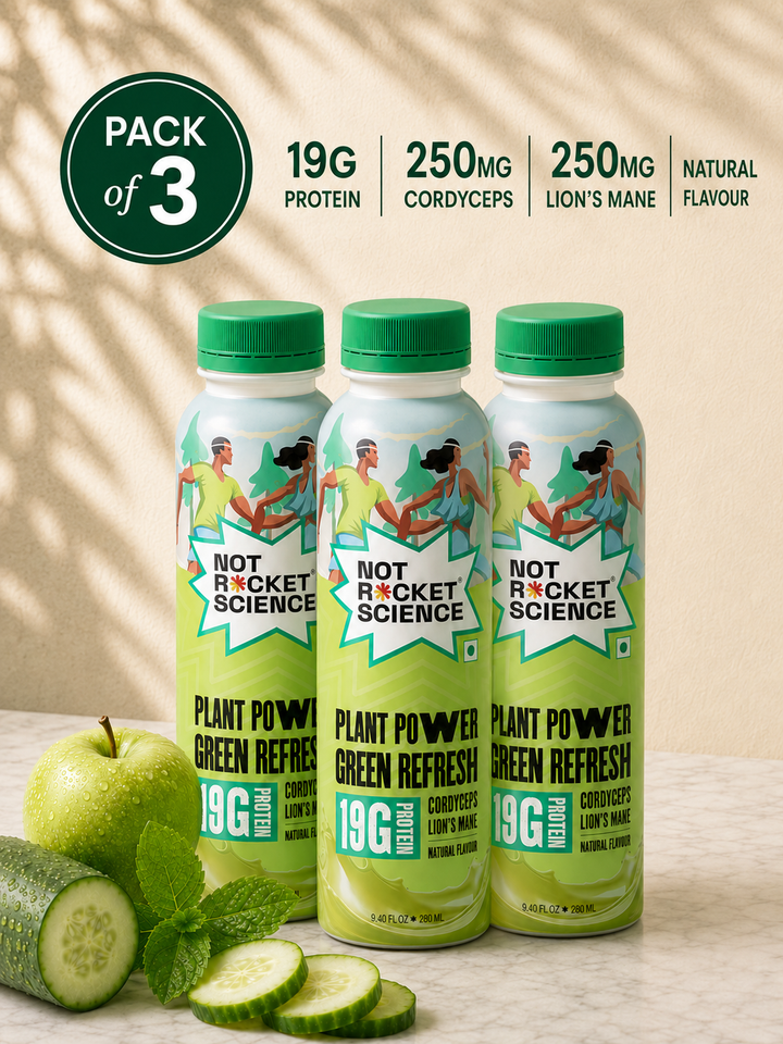 Not Rocket Science Green Refresh Plant Protein Shake | Vegan Protein