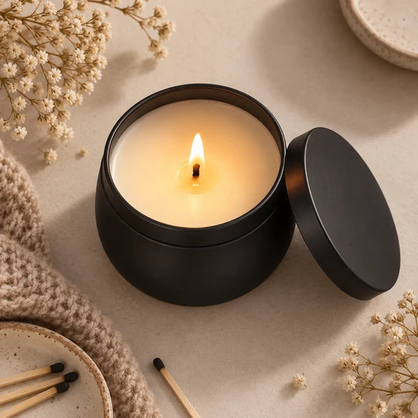 EcoKari Saanjh – The Festive Candle Trio | Soy Wax Scented Candle Set of 3 | Diwali & Festive Home Décor Gift Set