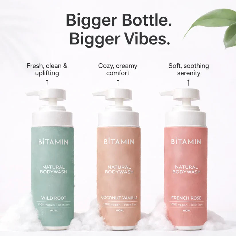Bitamin Coconut Vanilla Body Wash 400ml