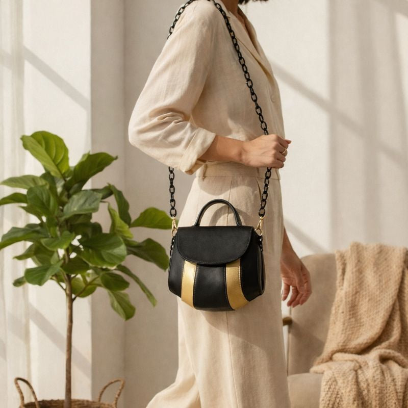 Green Hermitage Aurora Vegan Leather Sling
