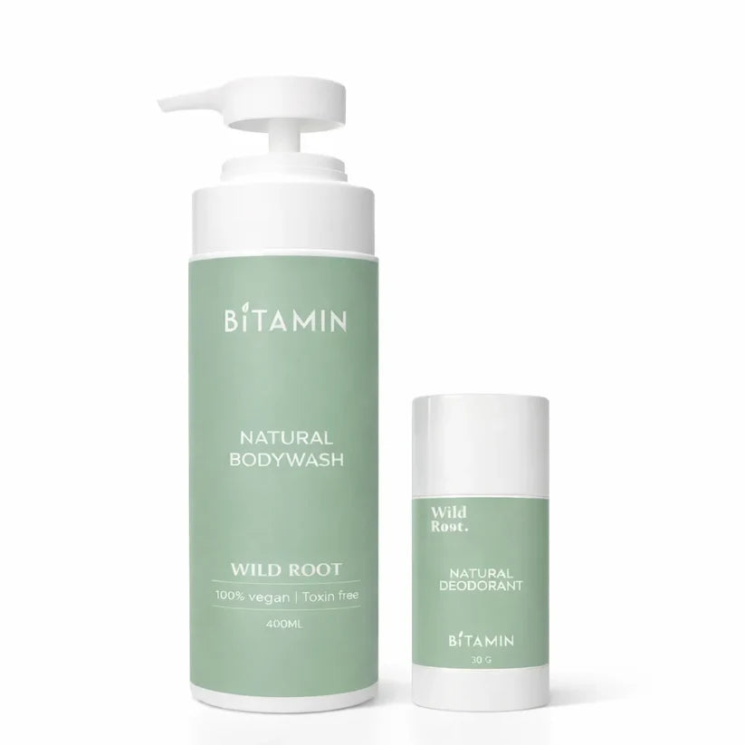 Bitamin Wild Root Body Wash + Roll-On
