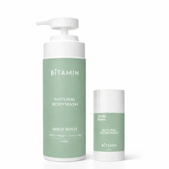 Bitamin Wild Root Body Wash + Roll-On