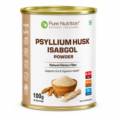 Psyllium Husk (Isabgol) Powder  Natural Dietary Fiber for Digestive Health