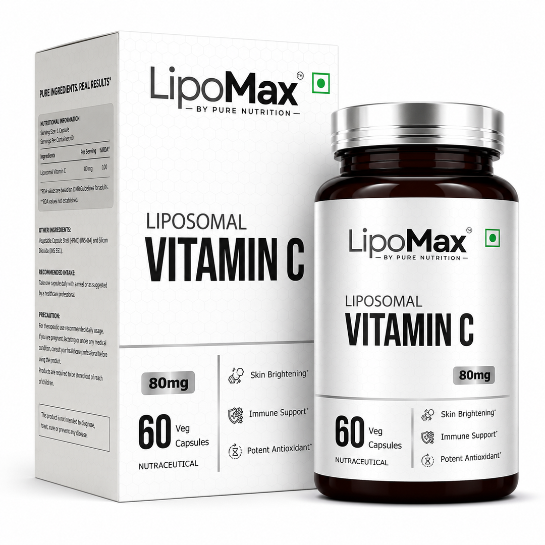LipoMax Liposomal Vitamin C 80mg | Immune & Antioxidant Support