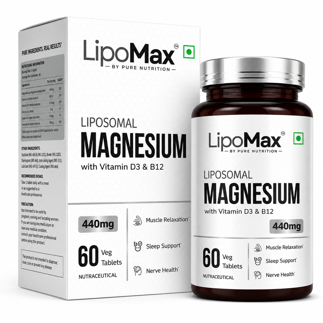 LipoMax Liposomal Coenzyme Q10 300mg 30 Veg Capsules | Antioxidant & Energy Support