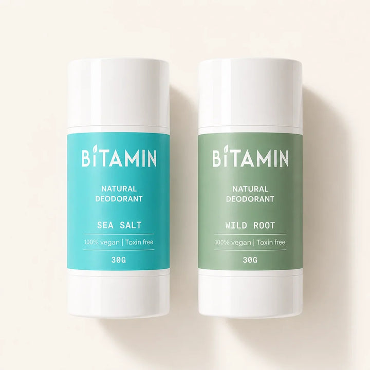 Bitamin Men Pack 2 Natural Deodorant  - 30 Grams Each