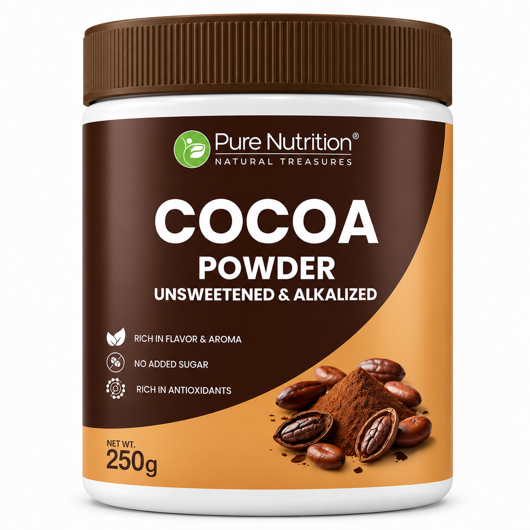 Pure Nutrition Cocoa Powder Unsweetened & Alkalized | Rich Aroma & Flavor | 250g