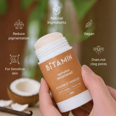 Bitamin Women Pack  2 Natural Deodorant - 30 Grams Each