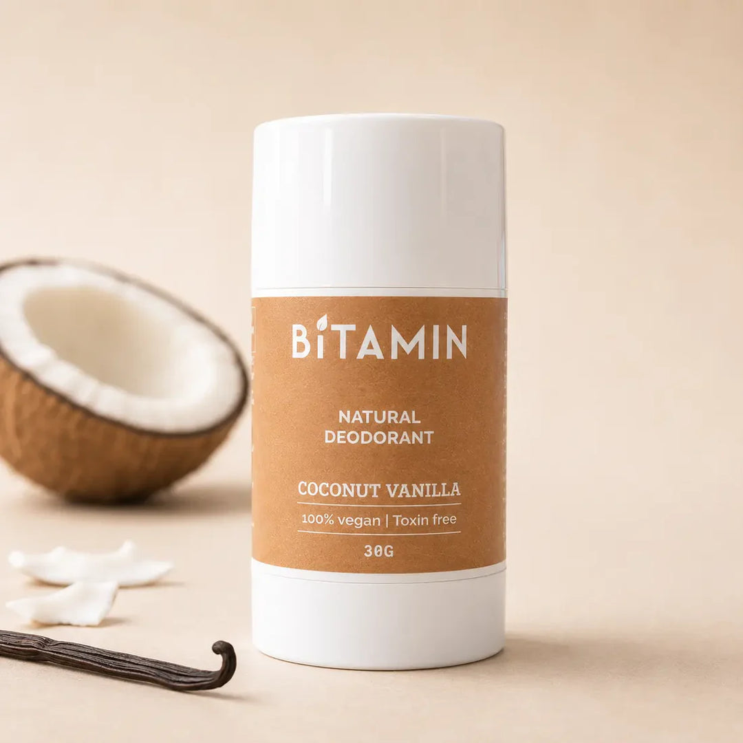 Bitamin Coconut Vanilla Natural Deodorant - 30 Grams