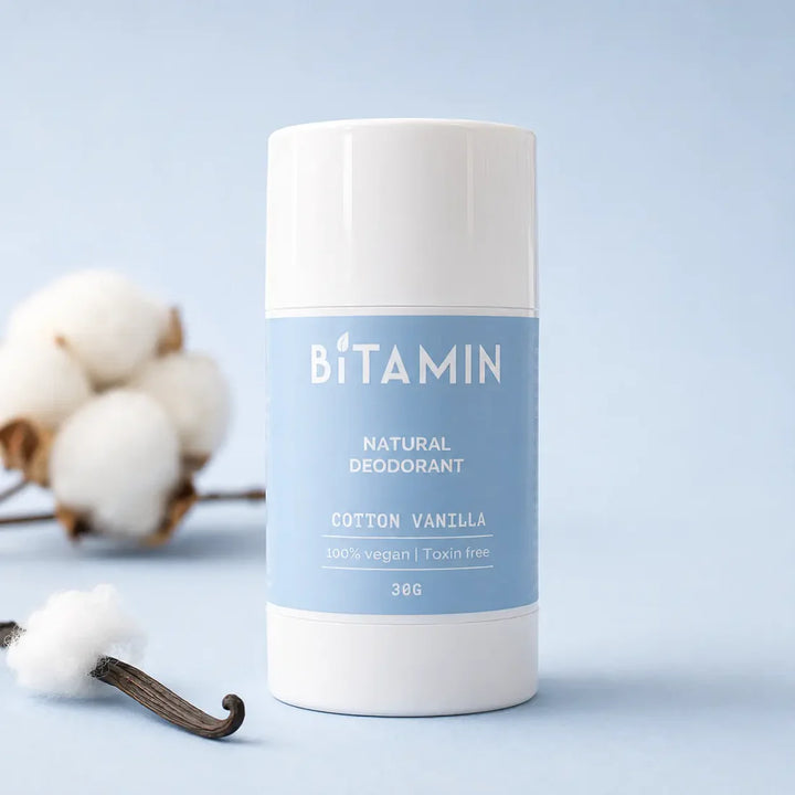 Bitamin Cotton Vanilla Natural Deodorant