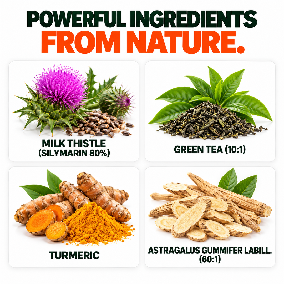 Liver Detox Effervescent Tablets | Supports Liver Health, Detoxification, and Overall Wellness