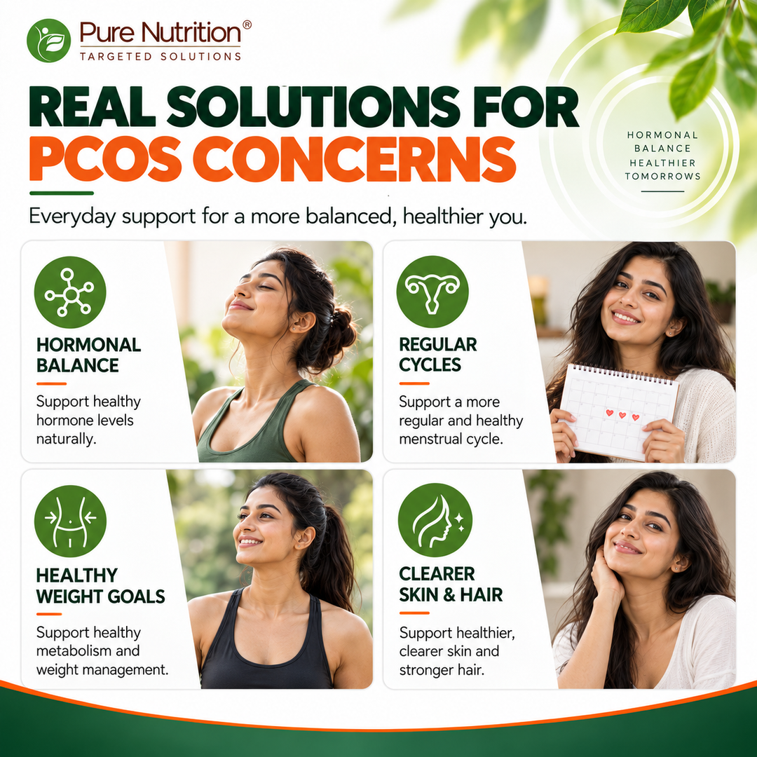 PCOS Balance Supplement  Myo-Inositol & D-Chiro-Inositol | 60 Tablets for Women