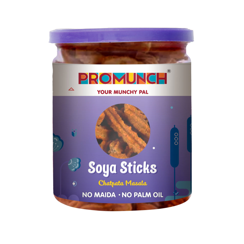 PROMUNCH Soya Sticks - Chatpata Masala ( 100g Each)