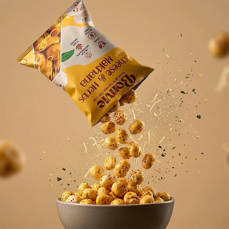 Bonvie Snacks Makhana & Veggie Chips Trial Box