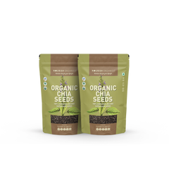 NOURISH ORGANICS Organic Chia Seeds (Pack of 2)