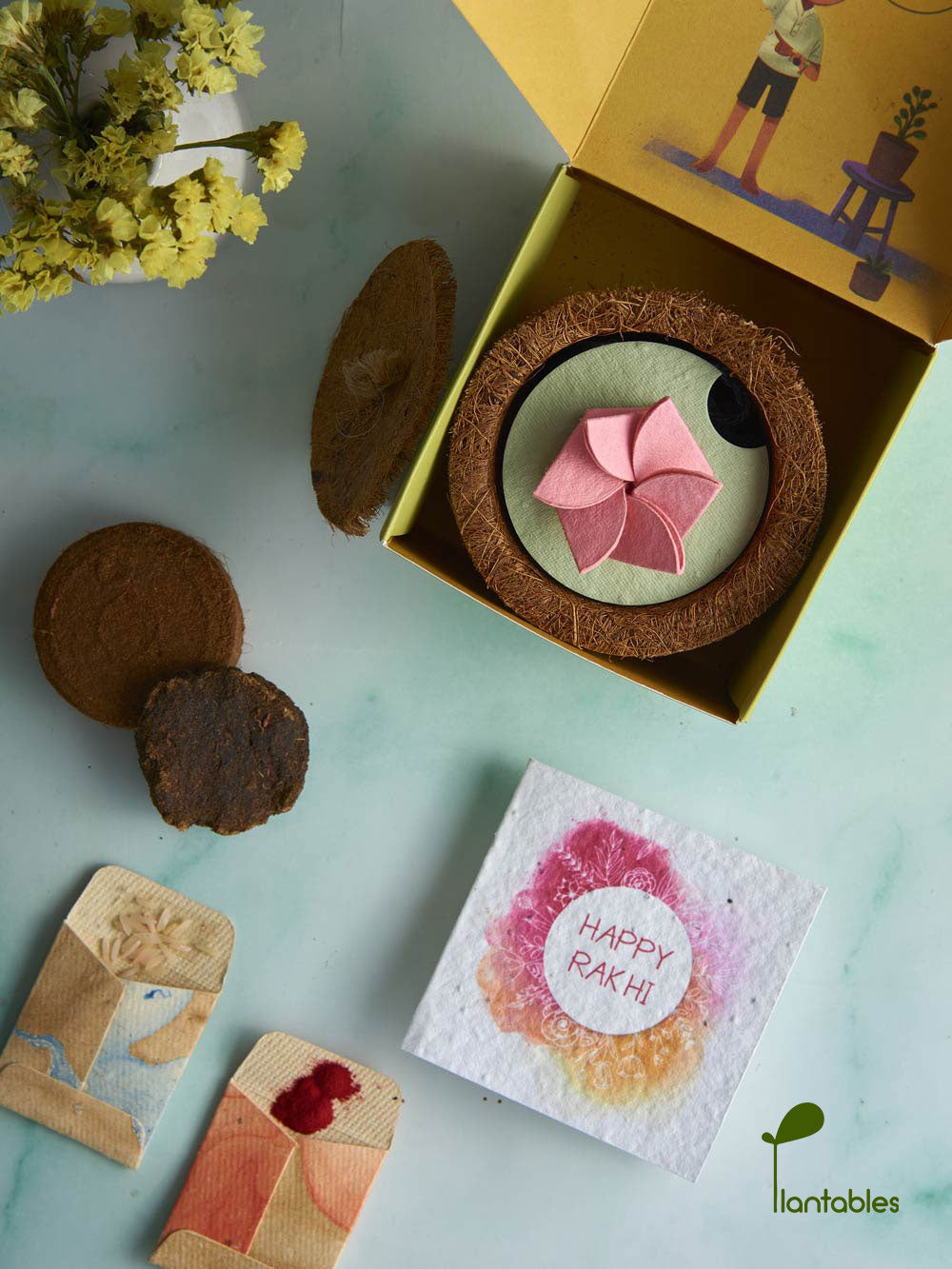 Plantables ChuckleBud Rakhi Planting Kit