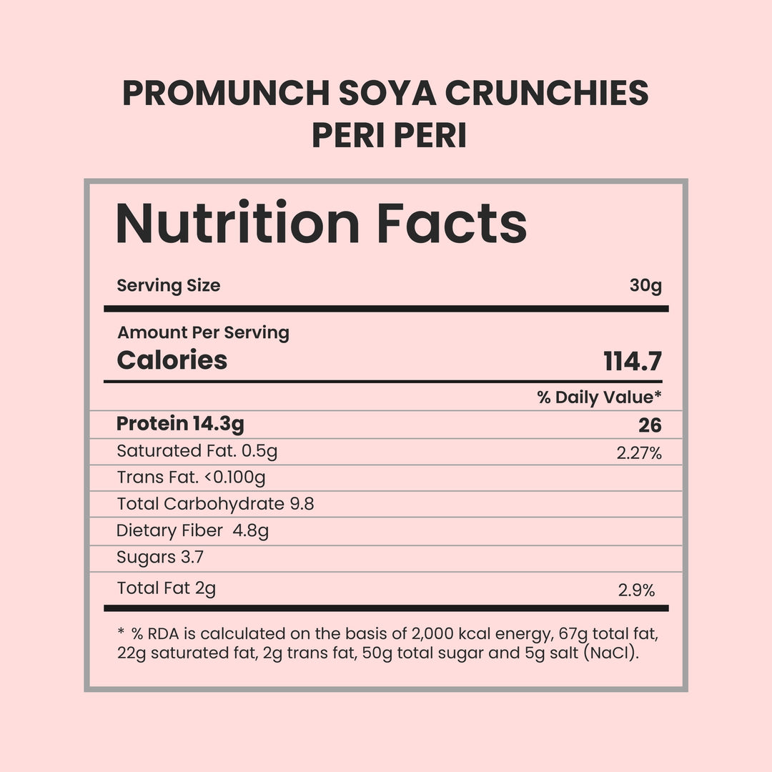 Peri-Peri Protein Crunchies 150gm