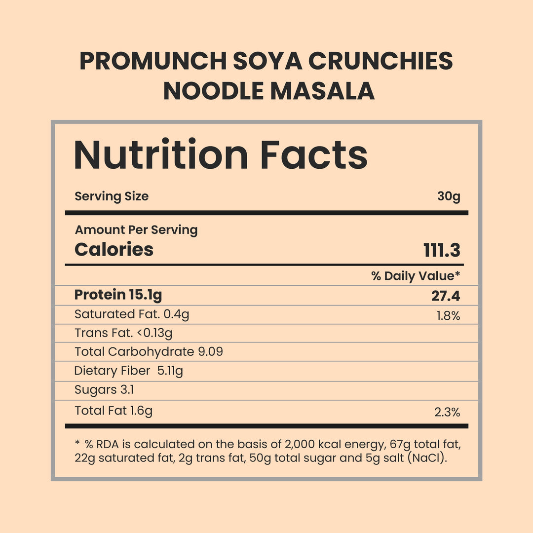 Noodle Masala Protein Crunchies 150gm