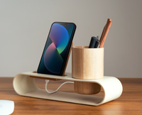 Cirque Phone and Pen Stand(Black,Blue,Green,Ivory White,Red)