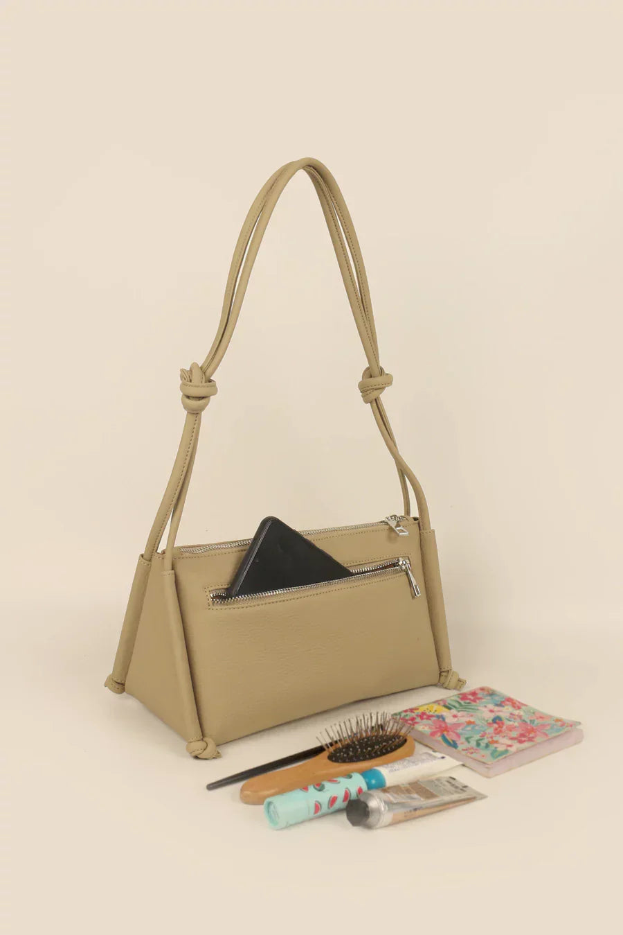 The House of Ganges - Claire Vegan Leather Shoulder Bag