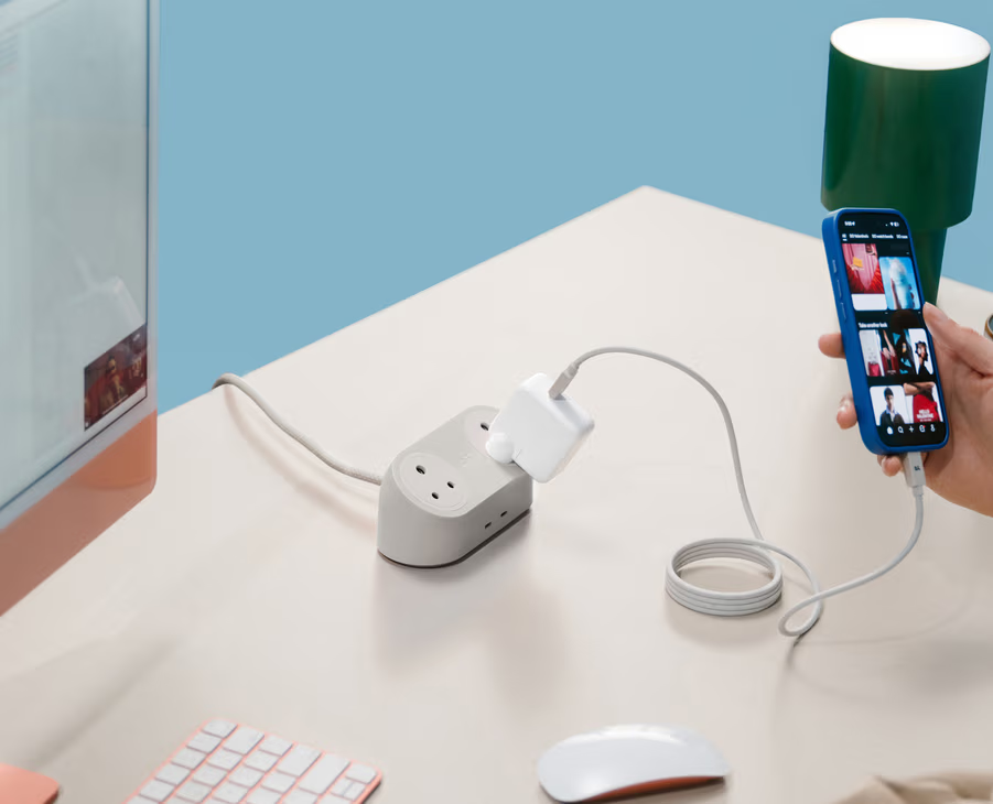 Charging Station 65W(Charcoal,Clay,Forest,Mandarin)