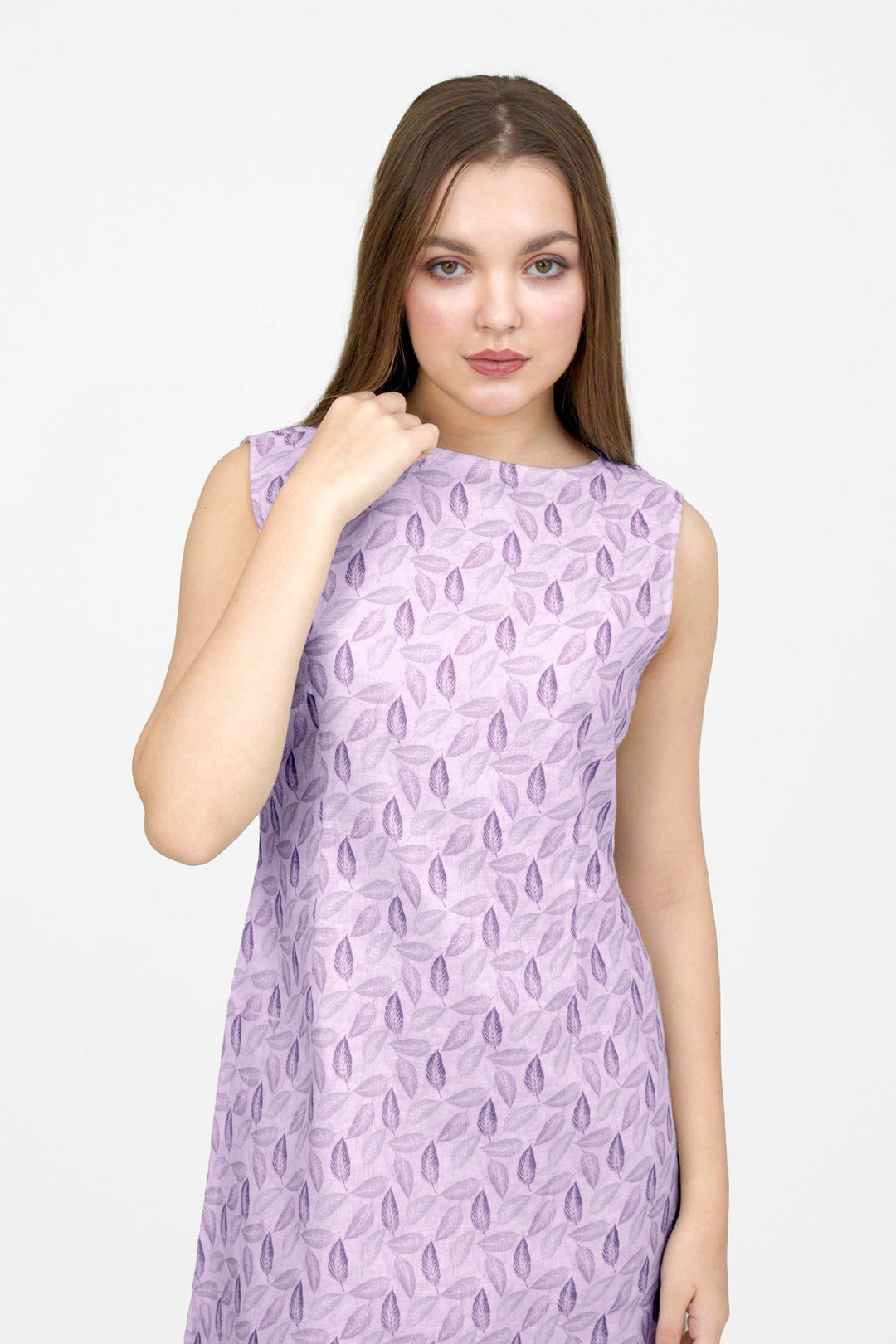 Adam Leaves Cleaves - Woman linen dress