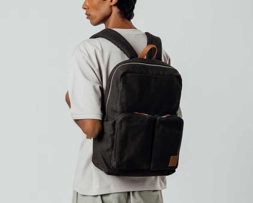 Field Daypack(Beige , Clove,  Forest Green,  Green , Mint,  Mustard , Navy,  Red)