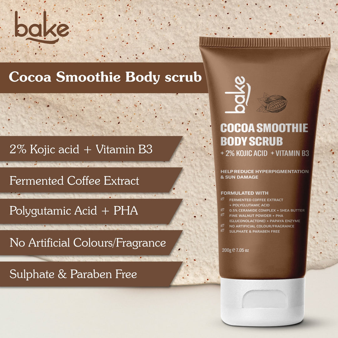 2% Kojic Acid Cocoa Smoothie Body Scrub