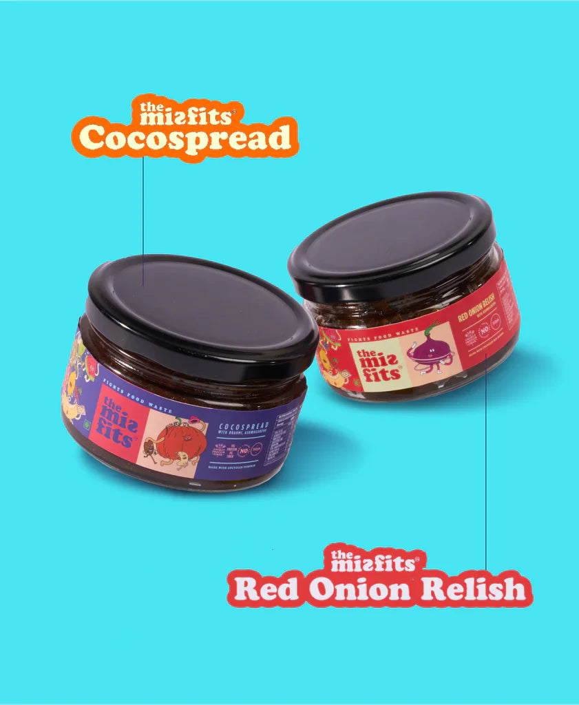 The Misfits Special Combo: Red Onion Relish + Cocospread