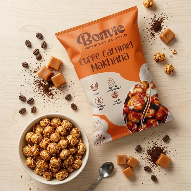 Bonvie Snacks Makhana (Foxnuts) Trial Box
