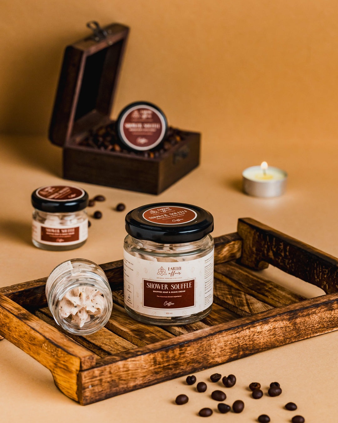 Earthy Affair Coffee Shower Soufflé